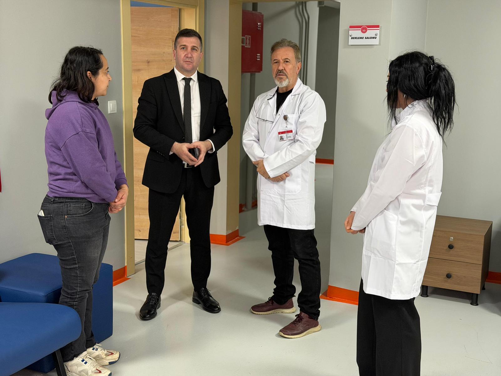 İl Müdürümüz Arif Laçin’in Nadide Üstündağ Yıldırım Gündüz Bakım Merkezine Denetim Ziyareti