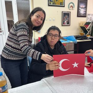 Özel Gereksinimli Çocuklardan Bayrak Sevgisi Etkinliği - fotoğraf 4