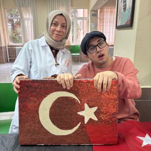 Özel Gereksinimli Çocuklardan Bayrak Sevgisi Etkinliği - fotoğraf 7