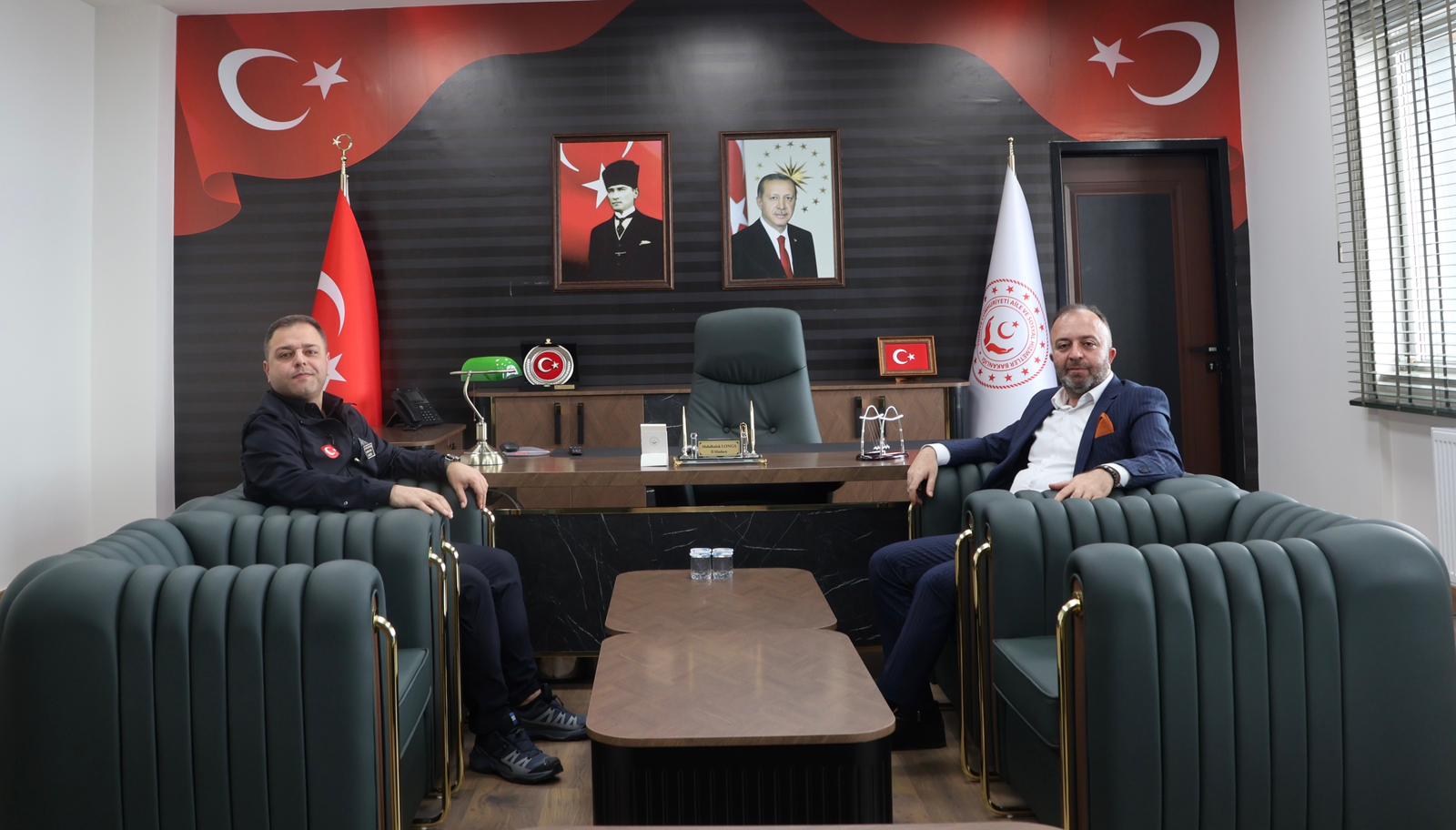 Çankırı AFAD İl Müdürü Sn. Mehmet Tahir GÖKTAŞ'tan İl Müdürümüze Ziyaret