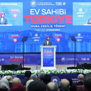 Aile ve Sosyal Hizmetler Bakanımız Göktaş, Afyonkarahisar'da TOKİ kura çekilişinde konuştu - fotoğraf 1