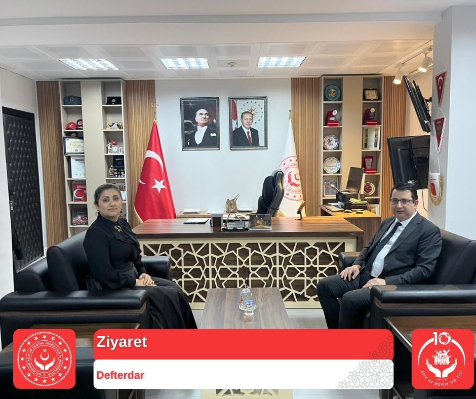 İl Müdürümüz Sayın Emine BÖÇKÜN, Defterdar Sayın Serkan Mehmet ERSOY’u Makamında Ağırladı