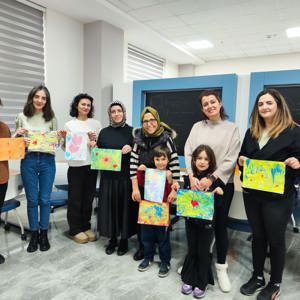 İl Müdürlüğümüz İş Birliğiyle Ebru Atölyesi Çalışması Yapıldı - fotoğraf 1