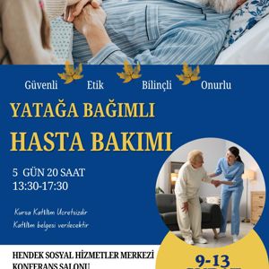 Yatağa Bağımlı Hasta Bakımı Eğitim - fotoğraf 1