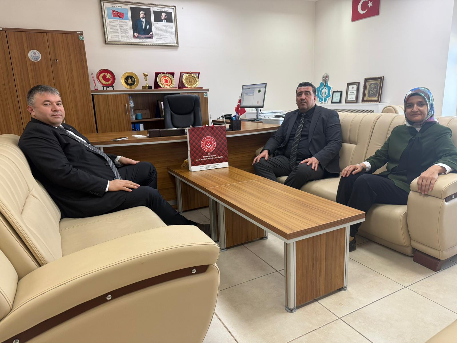 Kadirli İlçe Gençlik ve Spor Müdürlüğüne Ziyaret