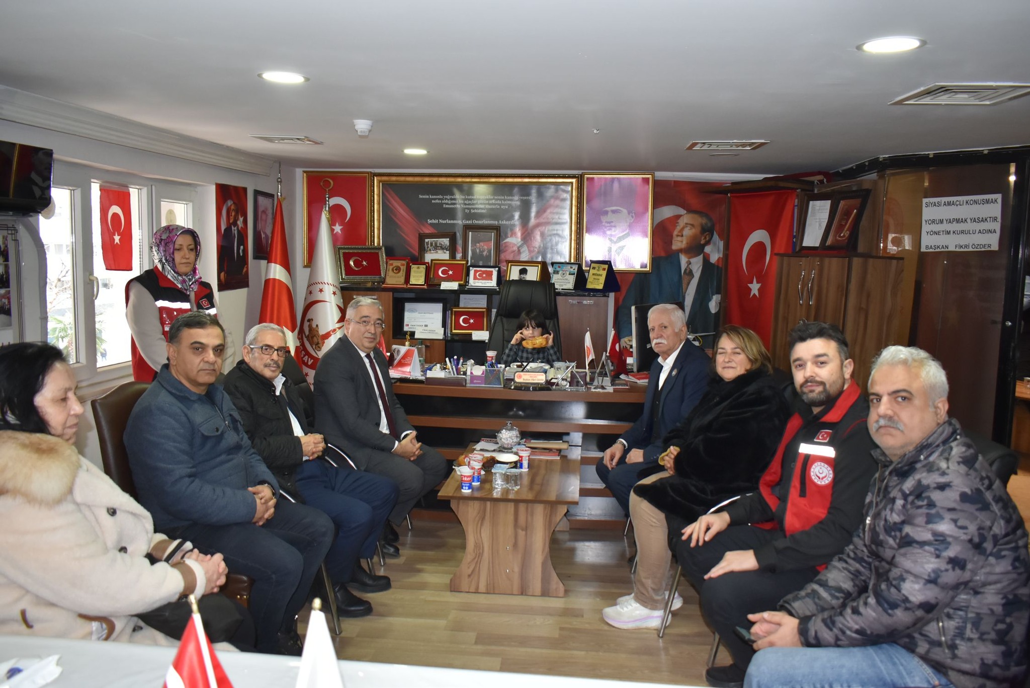 Şehit ve Gazi Ailelerimizin Yanındayız: İl Müdürümüz Faruk Uysal Mevlid-i Şerif Programına Katıldı