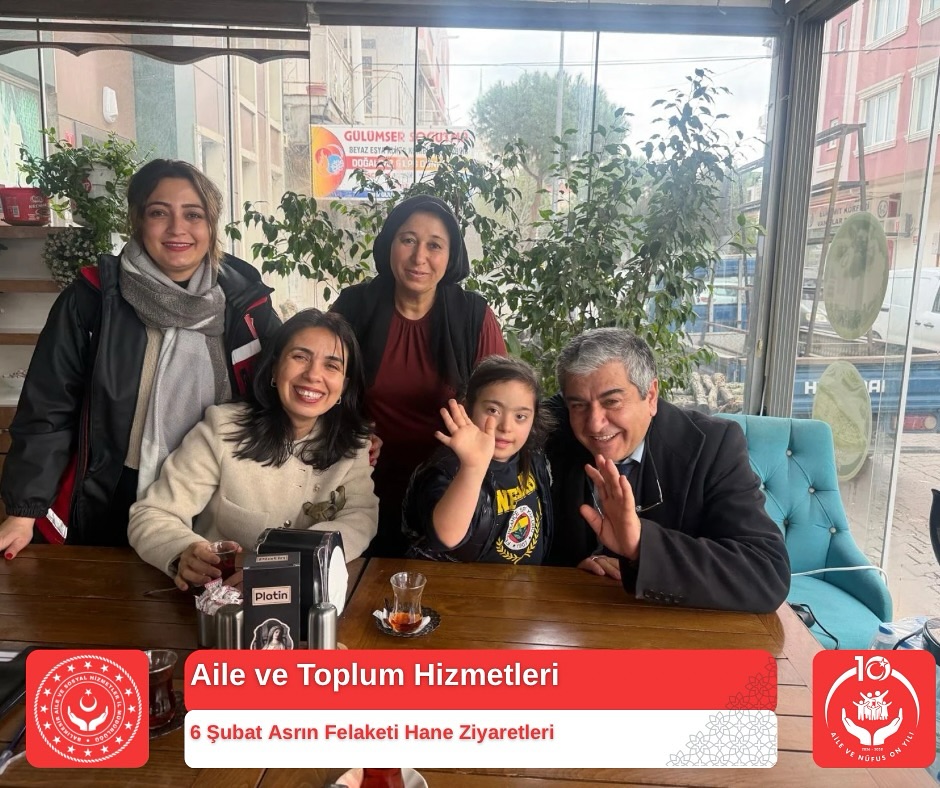 6 Şubat Depremleri Asrın Felaketi Sonrası İlimize Yerleşen Ailelere Ziyaret Gerçekleştirdik
