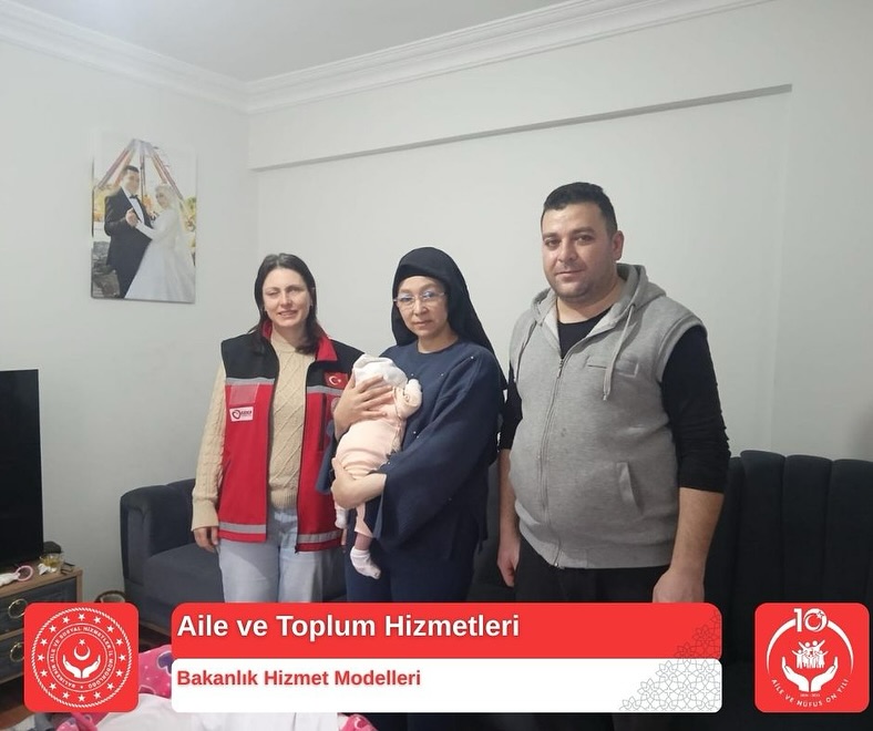 Bakanlığımız Hizmet Modellerinden Yararlanan Ailelerimize Hane Ziyaretleri Gerçekleştirildi