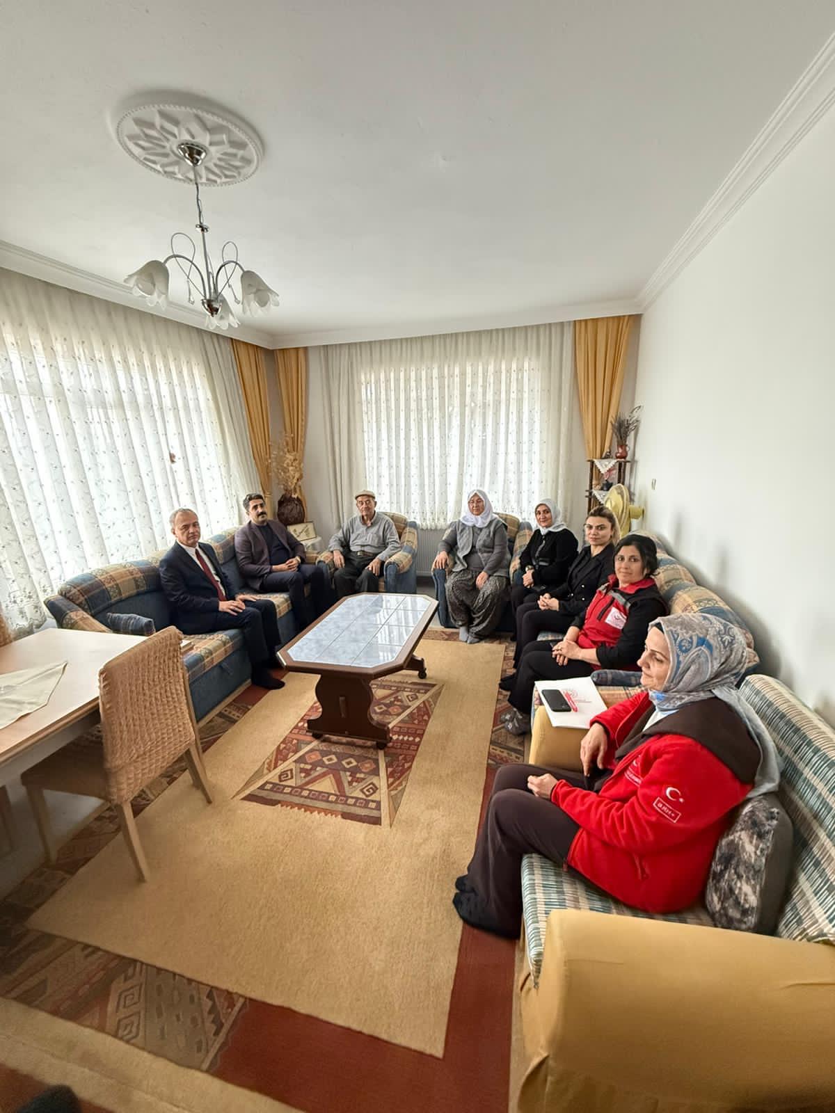 Şehidimiz Halil Demirörs’ün Kıymetli Ailesi Ziyaret Edildi