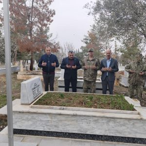 Şehit Cuma UÇAR’ı Şehadet Yıl Dönümünde Birecik İlçemizde Kabri Başında Andık - fotoğraf 2