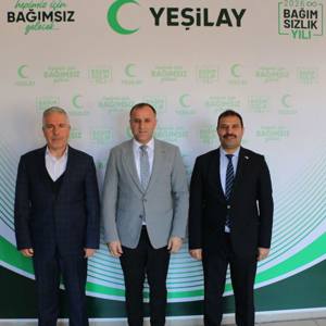 Yeşilay Şanlıurfa Şube Başkanını Ziyaret Ettik. - fotoğraf 1