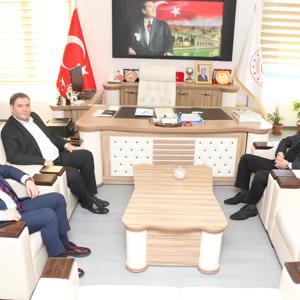 Harran Üniversitesi Yönetiminden İl Müdürümüze Ziyaret - fotoğraf 1