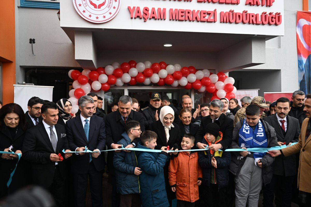 Erzurum Engelli Aktif Yaşam Merkezi Açılışı