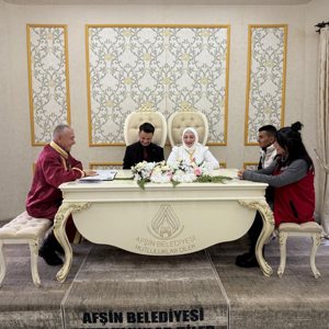 Afşin’de Aile Yılı Kapsamında Anlamlı Nikâh Töreni - fotoğraf 3