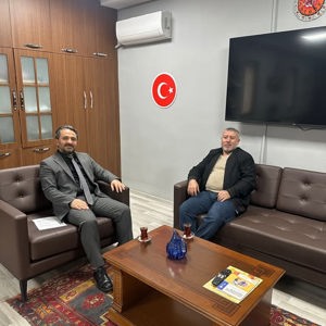 Şehit P. Uzm. Çvş. İdris Aksöz’ün kıymetli babası Zekeriya Aksöz, İl Müdürümüzü makamında ziyaret etti.  - fotoğraf 1
