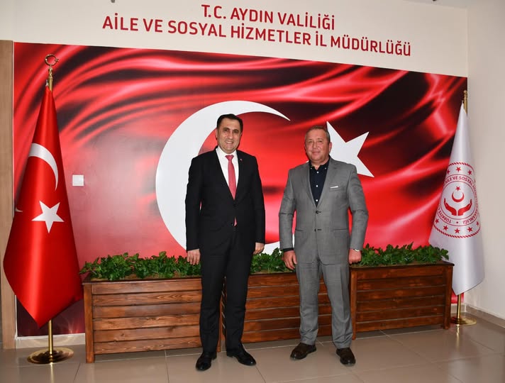 Muğla Milletvekili Sn. Yakup Otgöz’ün Danışmanı Sn. Mustafa Ali Türkan, İl Müdürümüz İlkay Türkoğlu’nu makamında ziyareti