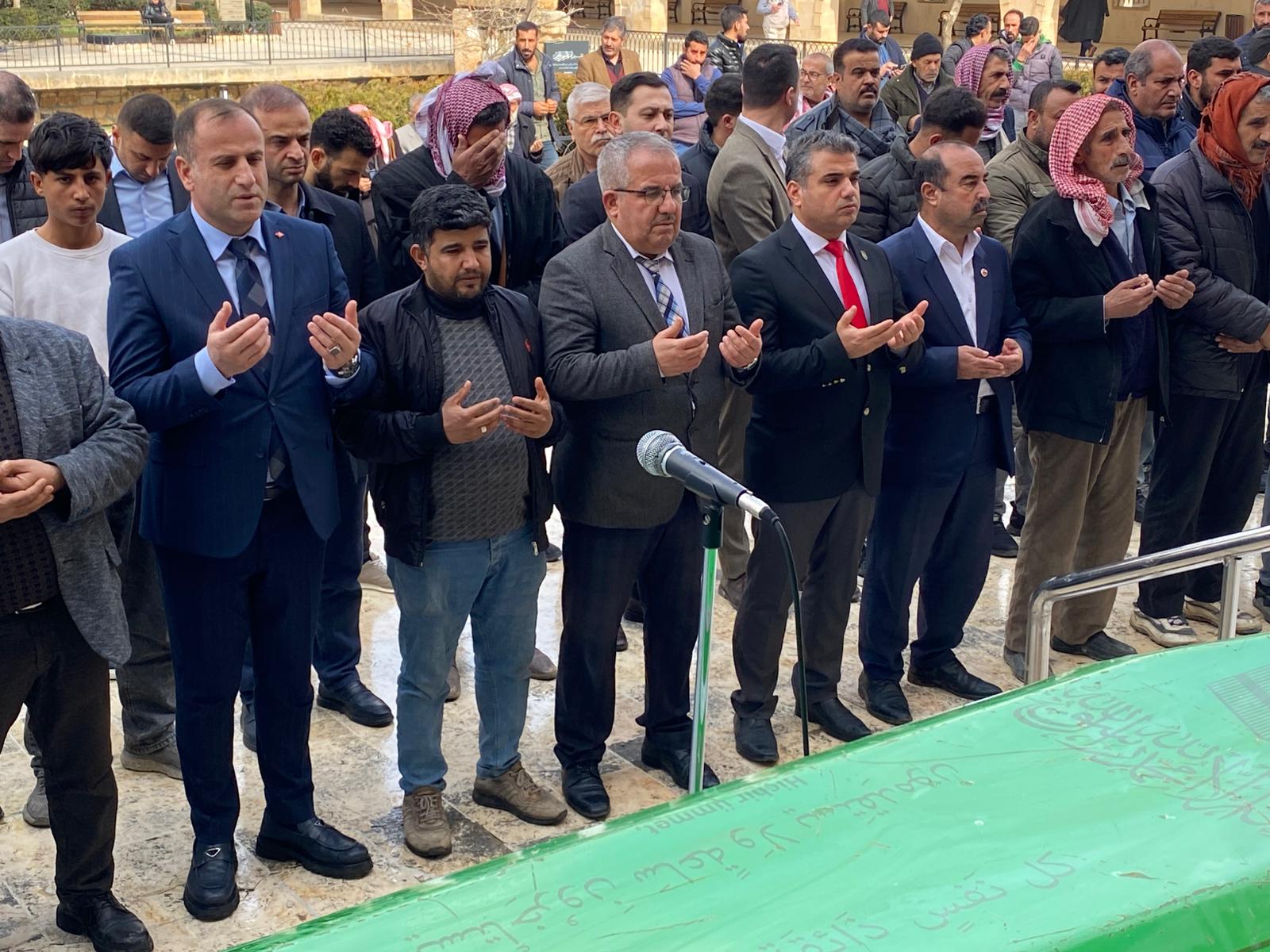 Aziz Şehidimiz Salih ÇİFTÇİ’nin Kıymetli Annesinin Cenazesine Katıldık.