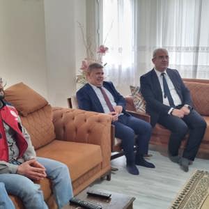 GAZİMİZ MURAT BOY’U EVİNDE ZİYARET ETTİK - fotoğraf 2