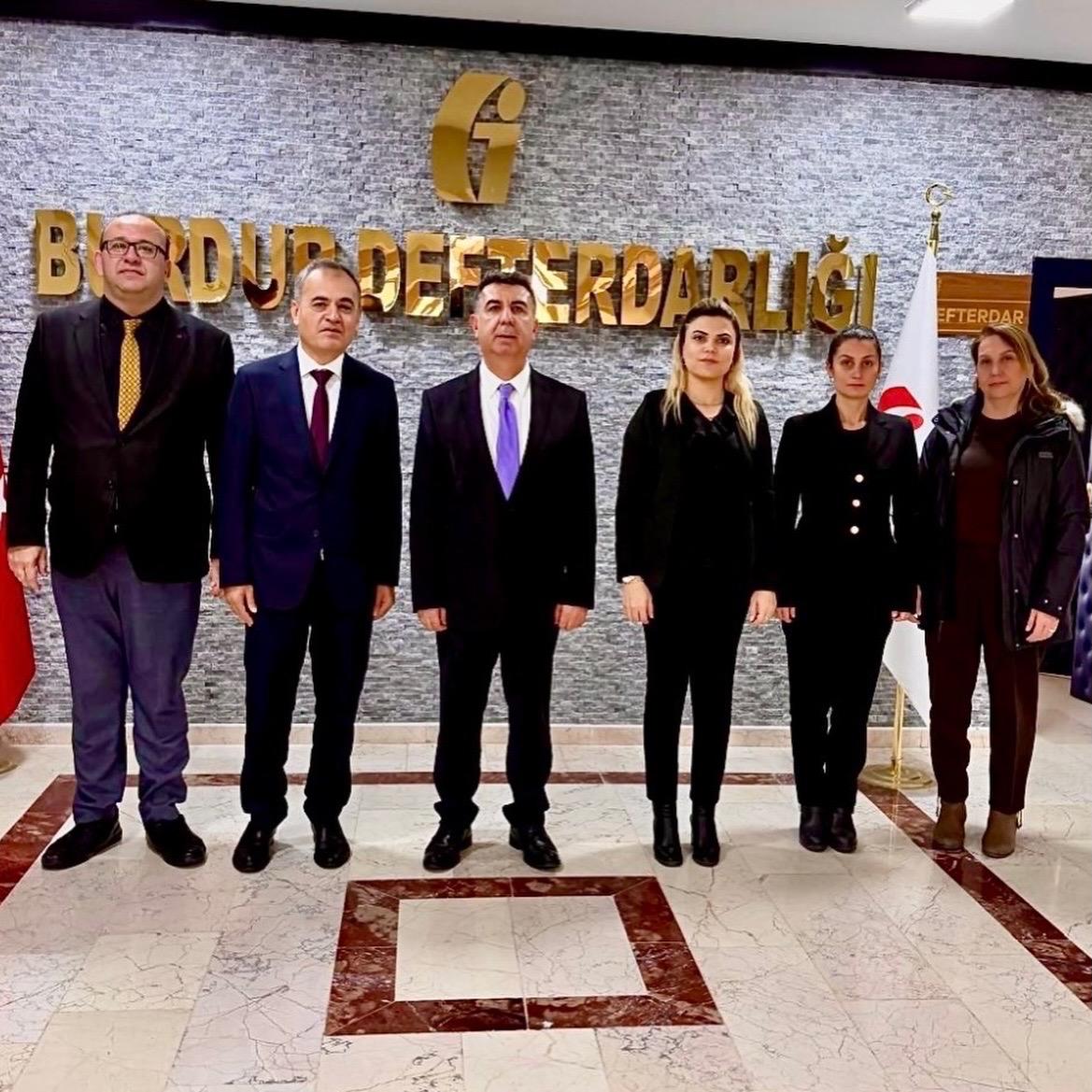 Burdur Defterdarlık Müdürü Veysel Sezgin Ziyaret Edilmiştir.