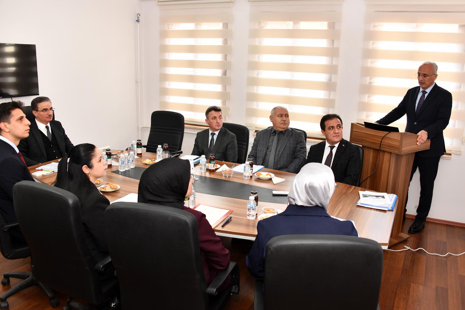 Valimiz Sayın Aydın Baruş’tan İl Müdürlüğümüze Ziyaret!