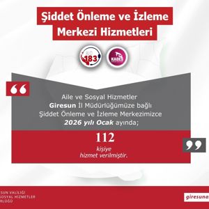 Giresun Aile ve Sosyal hizmetler İl Müdürlüğü olarak Bakanlığımız hizmetleri ilimizdeki Ocak Ayı verileri; - fotoğraf 8