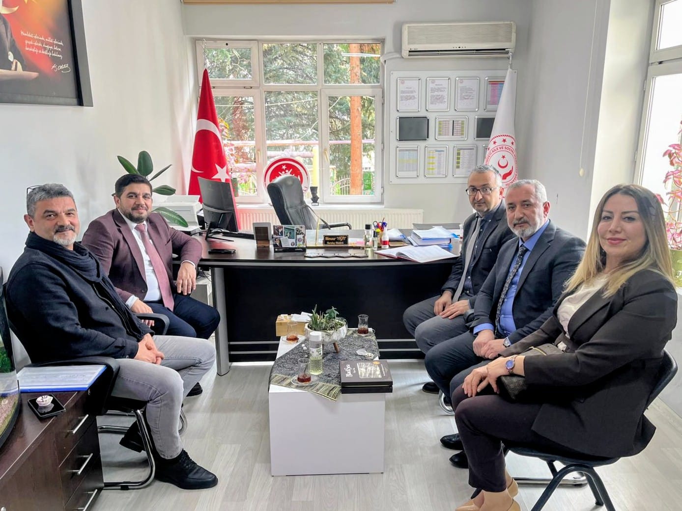 İlk Kabul Giresun Çınarlar Çocuk Evleri Sitesi Müdürlüğüne  Ziyaret