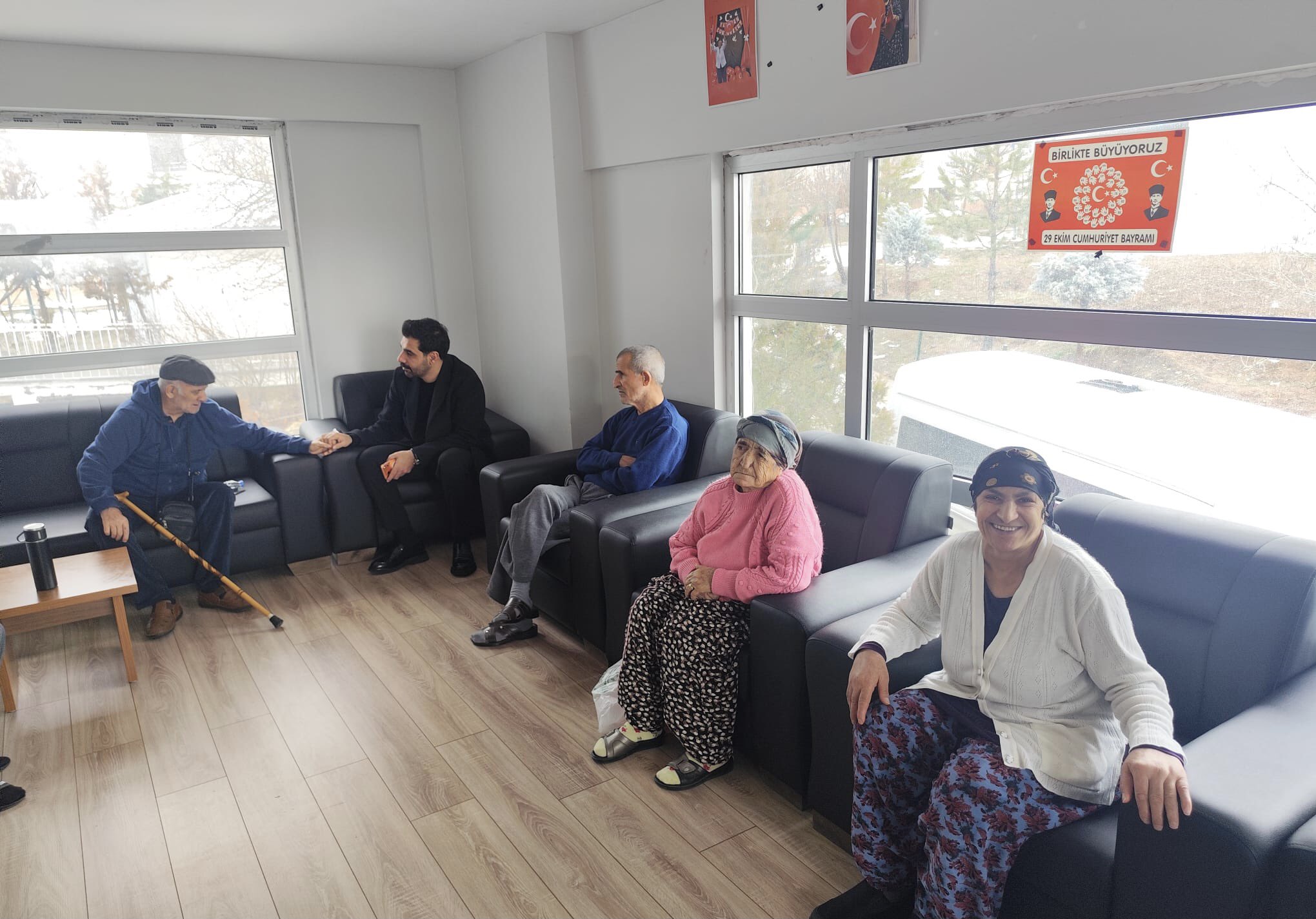  İl Müdürümüz Sayın Hüseyin Okan, Ulu Çınarlarımızla Bir Araya Geldi