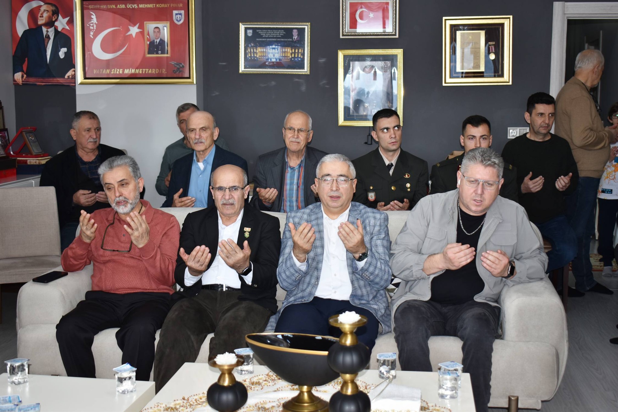 Hava Astsubay Üstçavuş Mehmet Koray Pınar İçin Mevlid Programı Düzenlendi