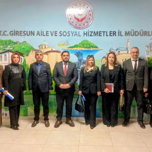 Özel Giresun Engelli Bakım Merkezi Yöneticilerinden İl Müdürümüz Ender YANIK’a Hayırlı Olsun Ziyareti - fotoğraf 1