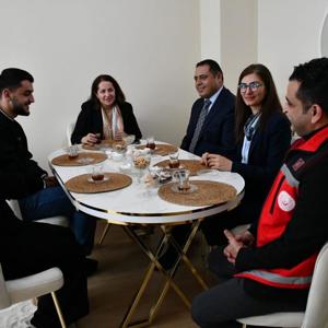 📍 Evlilik Kredisi Desteğinden Yararlanan Genç Çiftlere Ziyaret - fotoğraf 1