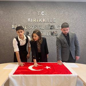 İl Müdürümüz Sayın Çiğdem AÇIKYILDIZ KAZEL, aday memurlarımızın asil memurluğa geçişleri dolayısıyla düzenlenen yemin törenine katıldı. - fotoğraf 2