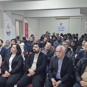 İlim Yayma Cemiyeti Muğla Şubesi tarafından düzenlenen konferans programı, yoğun katılım ve büyük bir ilgiyle gerçekleştirildi. - fotoğraf 2