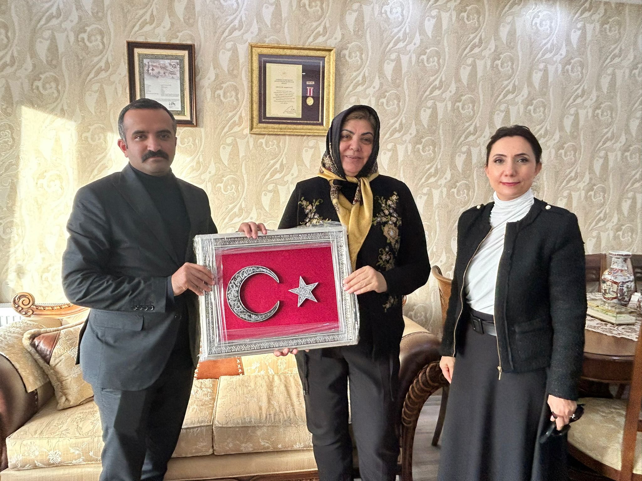 Şehidimiz Ayşegül Pürnek’in Kıymetli Ailesine Anlamlı Ziyaret