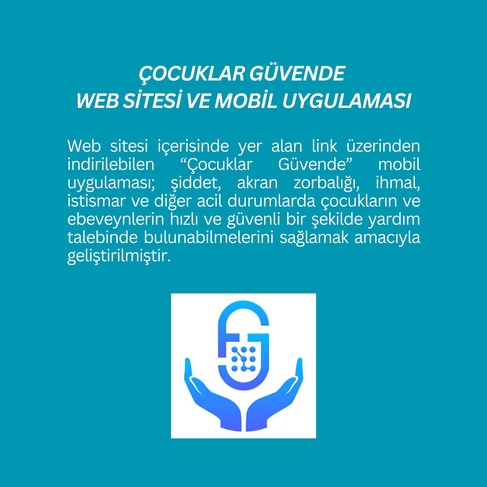 “Çocuklar Güvende” Web Sitesi Ve Mobil Uygulaması İle Çocuklarımızın Dijital Ortamlarda Güvenliğini Destekliyoruz. - fotoğraf 1
