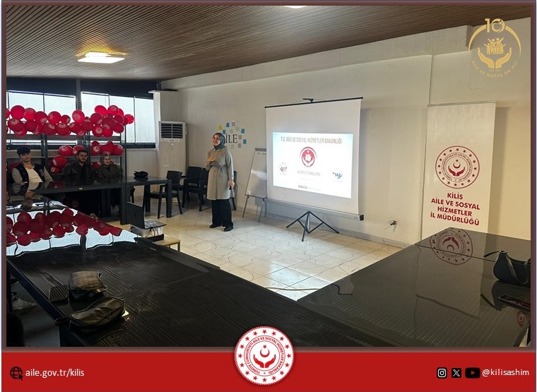 Müdürlüğümüze bağlı hizmet vermekte olan Aile Akademisinde, Evlenecek Gençlerin Desteklenmesi Projesi kapsamında başvurusu onaylanan  9 çiftimize yönelik 'Evlilik Öncesi Eğitim Programı 'düzenlenmiştir. 