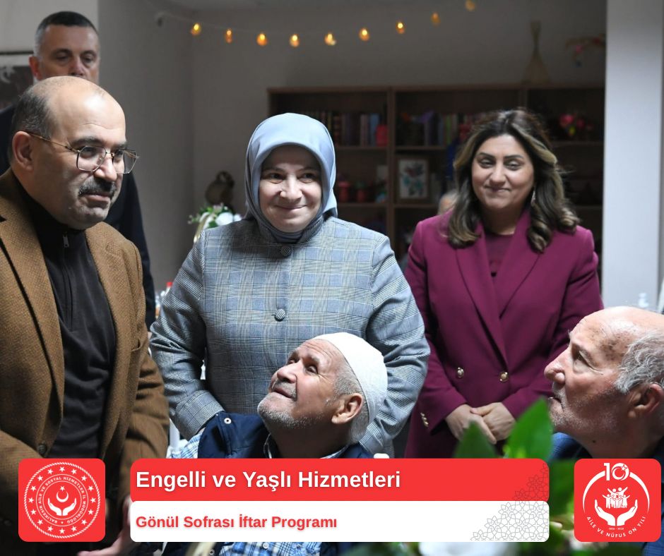 Valimiz Sayın İsmail USTAOĞLU, "Gönül Sofraları" İftar Programında Huzurevi Sakinlerimizle Buluştu