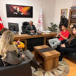 Çocuk Hakları İl Çocuk Komitesi’nden İl Müdürümüze Ziyaret - fotoğraf 1