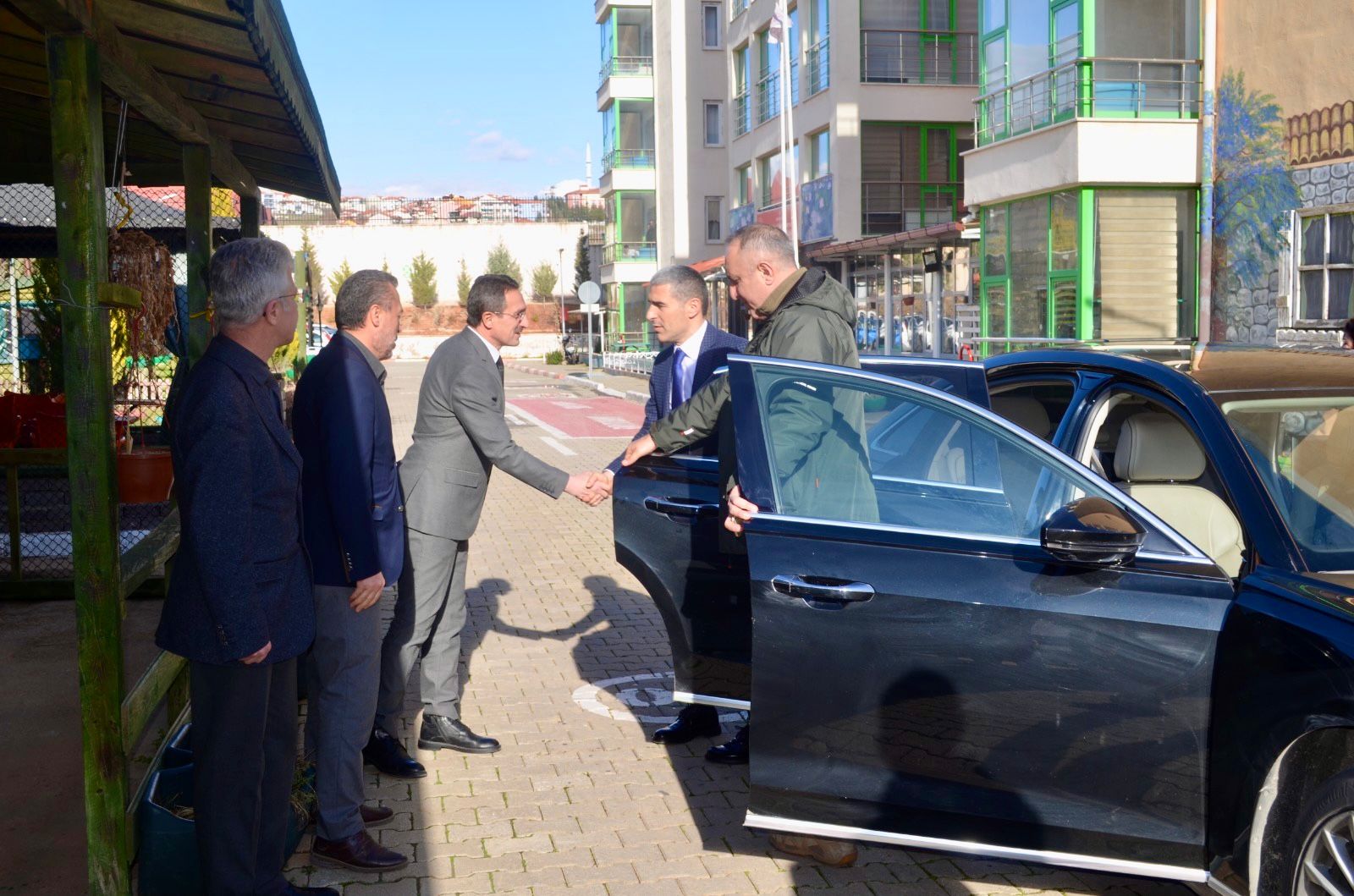 Valimiz Dr. Naci Aktaş ve eşi Nagihan Aktaş Hanımefendi ile Huzurevi Veda Ziyareti