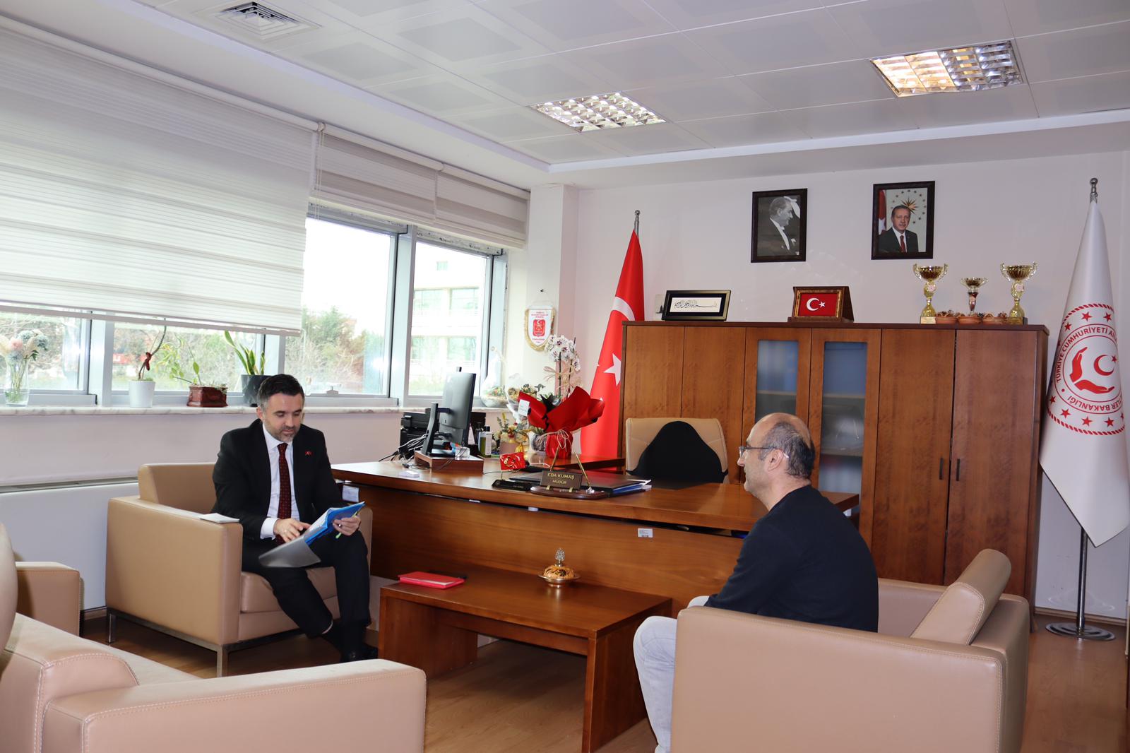 İl Müdürümüz Sn. Ömer TURAN, Personellerimizle Randevusuz Görüşmeler Gerçekleştirmeye Devam Etmektedir