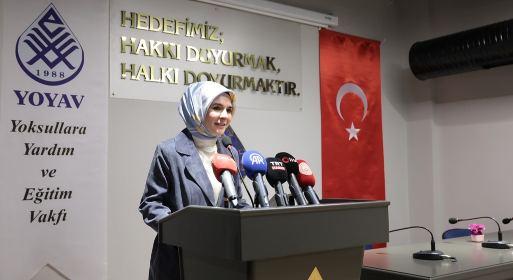 Bakanımız Mahinur Özdemir Göktaş, Yoksullara Yardım ve Eğitim Vakfı iftarında konuştu: