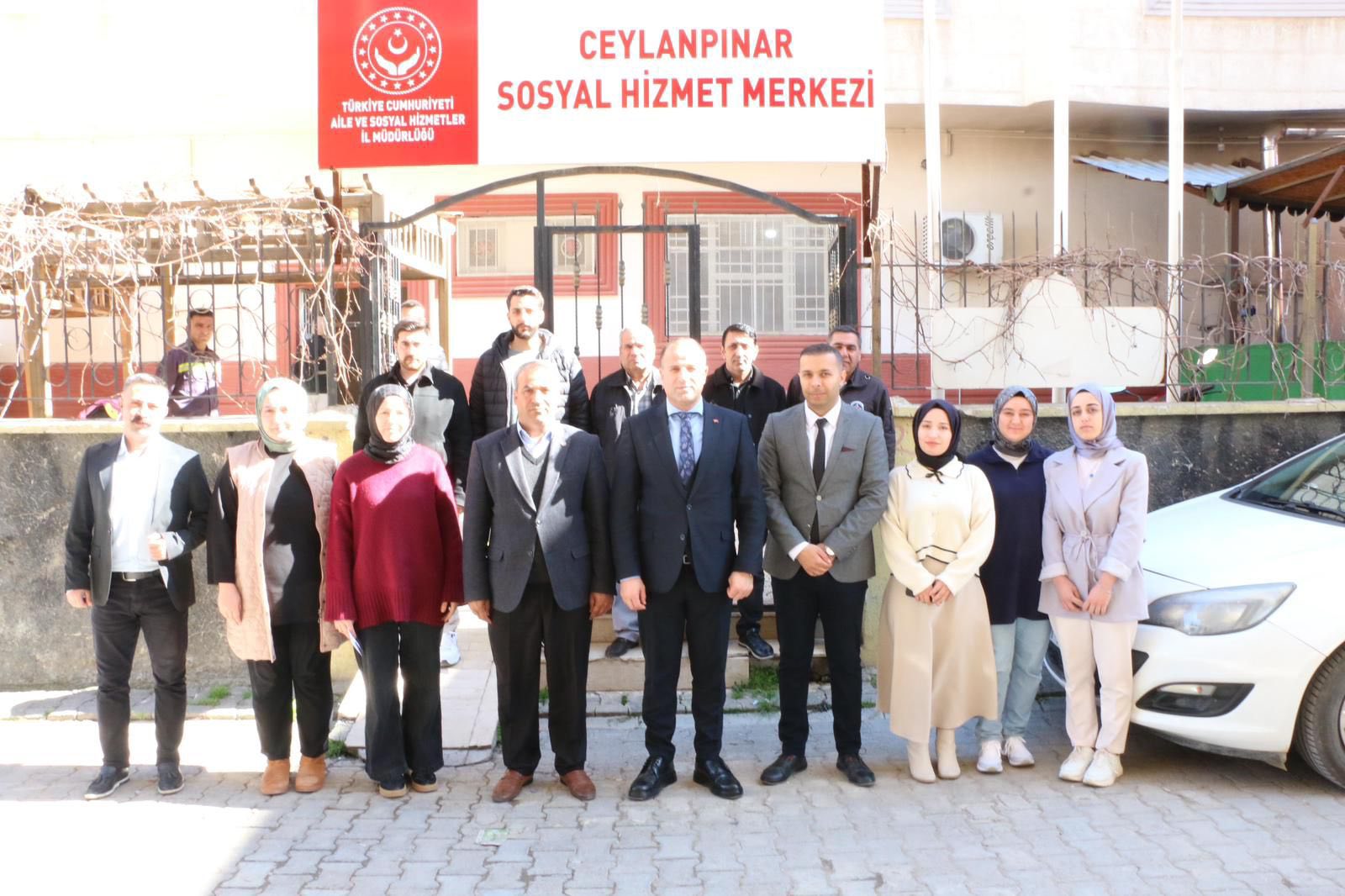 Ceylanpınar SHM’mizi Ziyaret Ettik.