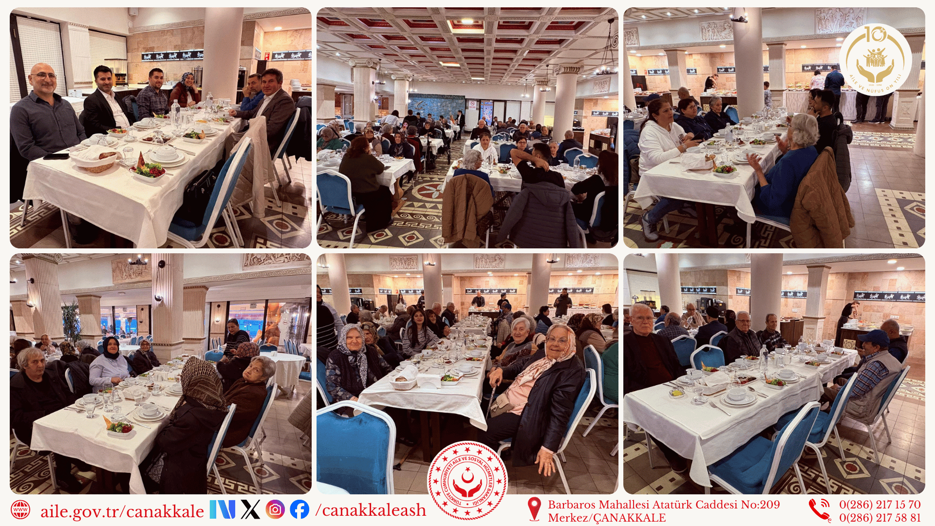 Truva Otel’den Büyüklerimize Anlamlı İftar Programı