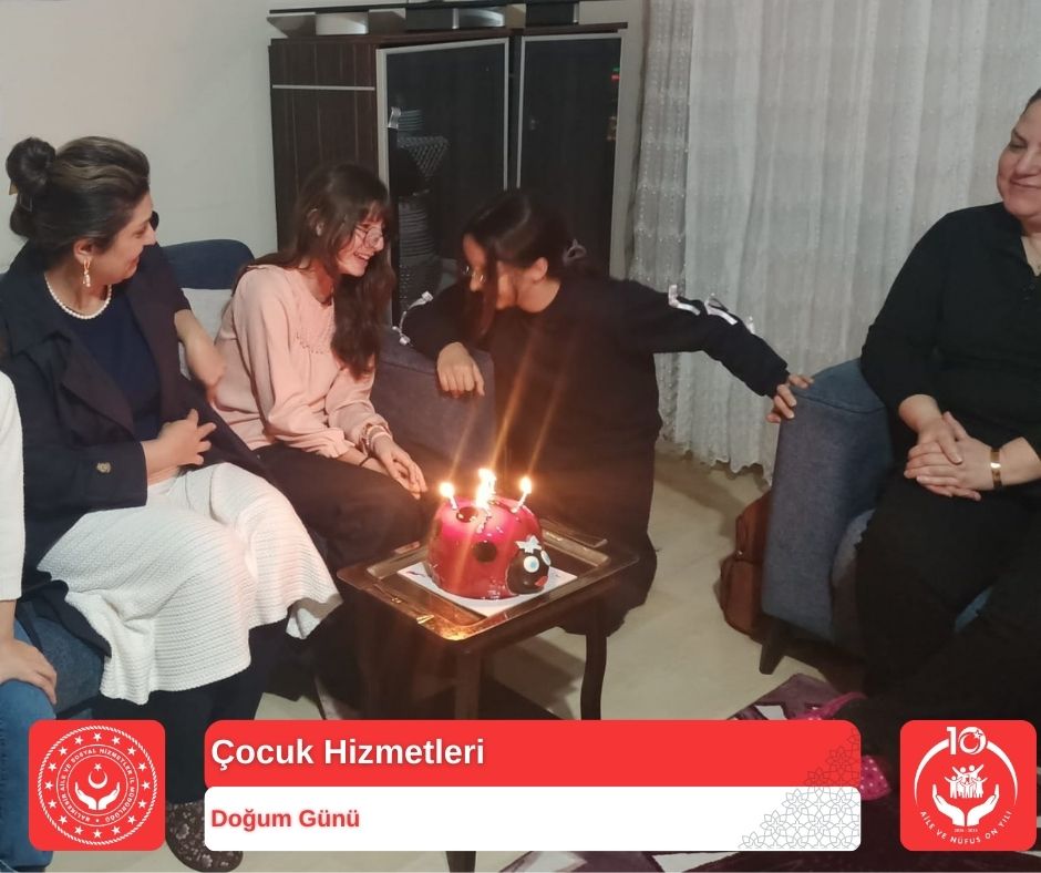 İl Müdürümüz Sayın Emine BÖÇKÜN, Çocuğumuzun Doğum Günü Mutluluğuna Ortak Oldu
