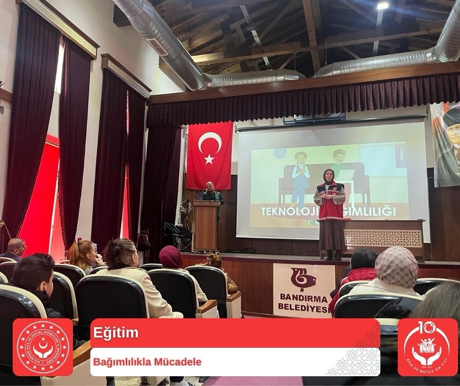 Yeşilay Haftası Kapsamında "Bağımlılıkla Mücadele" Eğitimi Gerçekleştirildi