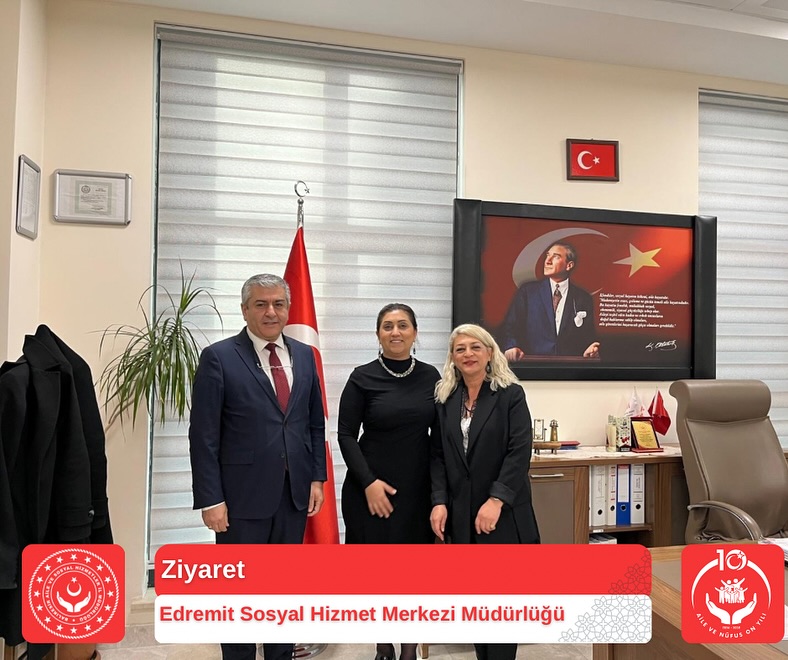 İl Müdürümüz Sayın Emine BÖÇKÜN, Edremit SHM Personeli ile Bir Araya Geldi