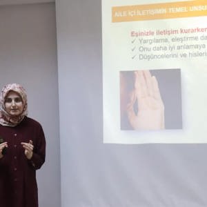 Evlenecek Gençlerin Desteklenmesi Projesi Kapsamında Kredi Almaya Hak Kazanan Kıymetli Çiftlerimize Evlilik Öncesi Eğitim Semineri Verildi - fotoğraf 3