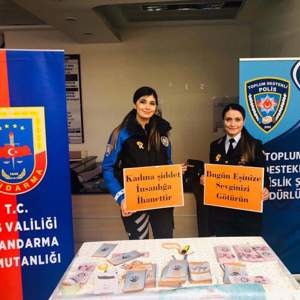 İlimizde Kadına Şiddete Karşı Uluslararası Mücadele Gününde stant kuruldu - fotoğraf 2