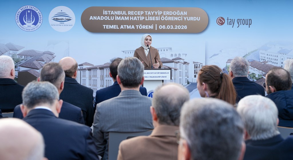 İstanbul Recep Tayyip Erdoğan Anadolu İmam Hatip Lisesi Öğrenci Yurdu'nun temeli atıldı