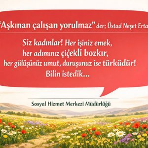 Sosyal Hizmet Merkezi Müdürlüğü, personellerinin ve müracaatçılarının 8 Mart Dünya Kadınlar Günü’nü  - fotoğraf 3