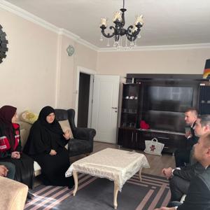 Daire Başkanımız Fırat Arslan’ın Hane Ziyareti - fotoğraf 1